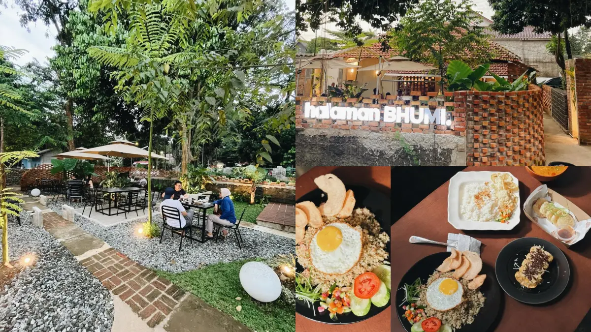 Kafe alam Bogor Halaman Bhumi