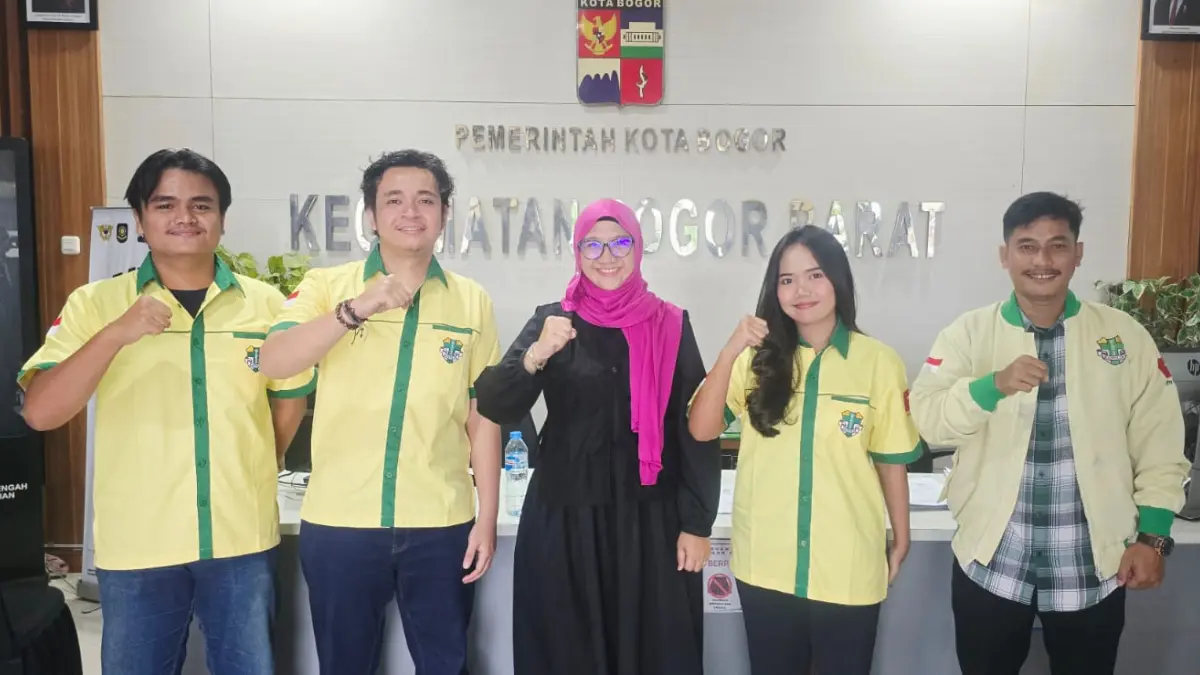 Pemuda Katolik Komisariat Anak Cabang (Komac) Bogor Barat melakukan audiensi bersama Sekretaris Kecamatan Bogor Barat Kota Bogor. (Dok. Pemuda Katolik)