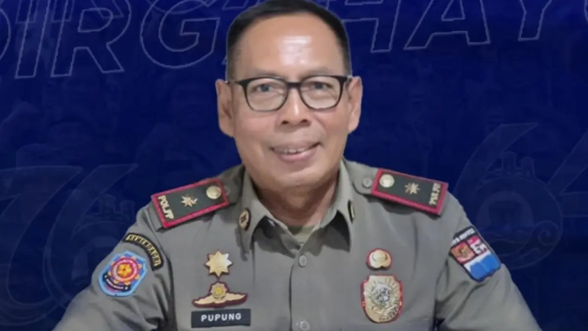 Plt Kepala Satpol PP Kota Bogor Pupung W Purnama menyampaikan terkait kabar SK belasan anggota Satpol PP yang diduga digadai oleh salah satu Kasubag. (Instagram @satpolpp_kotabogor)