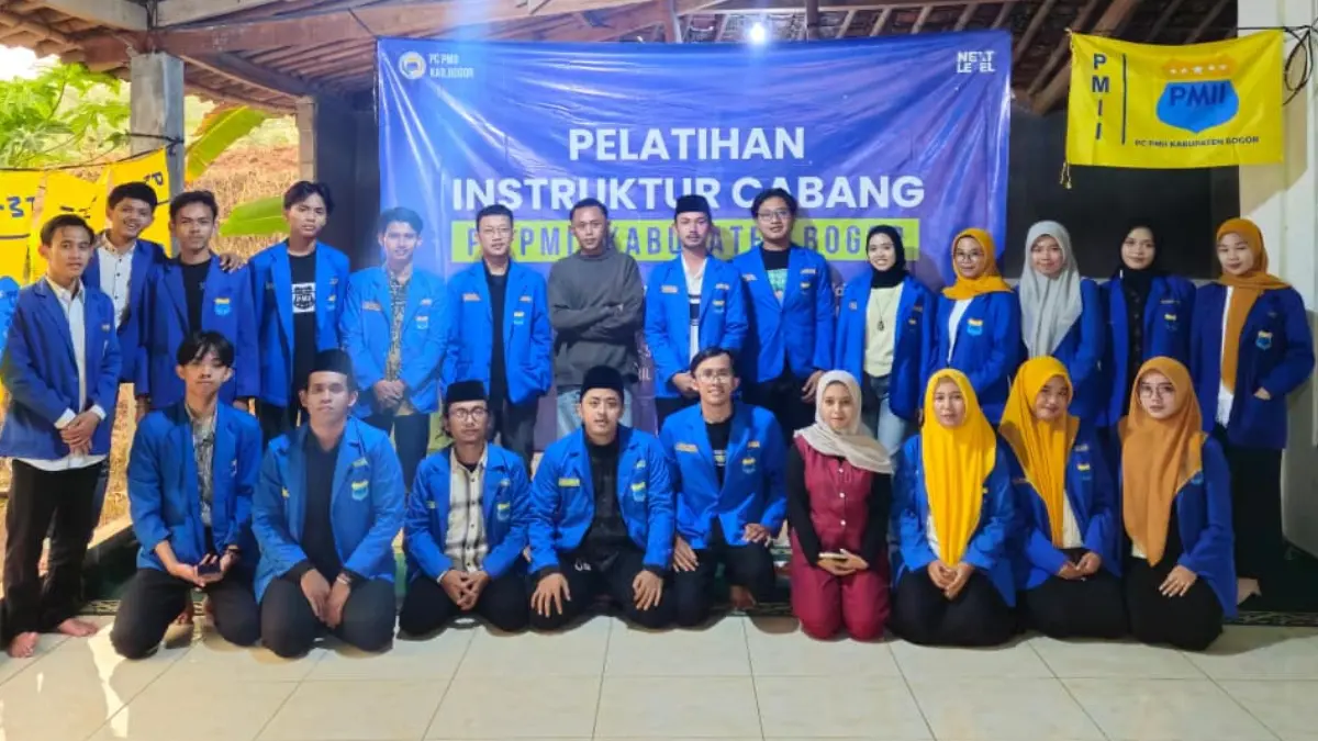 PMII Cabang Kabupaten Bogor gelar pelatihan instruktur cabang di Ciampea, Kabupaten Bogor. (Dok. PMII)