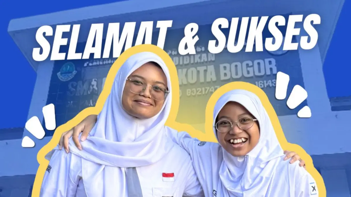 Dua siswi SMAN 3 Kota Bogor lolos OPSI 2026. Foto: Instagram