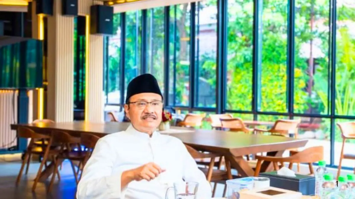 Gus Ipul saat berbicara dalam acara rapat eksternal (Foto: Instagram @kemensosri)