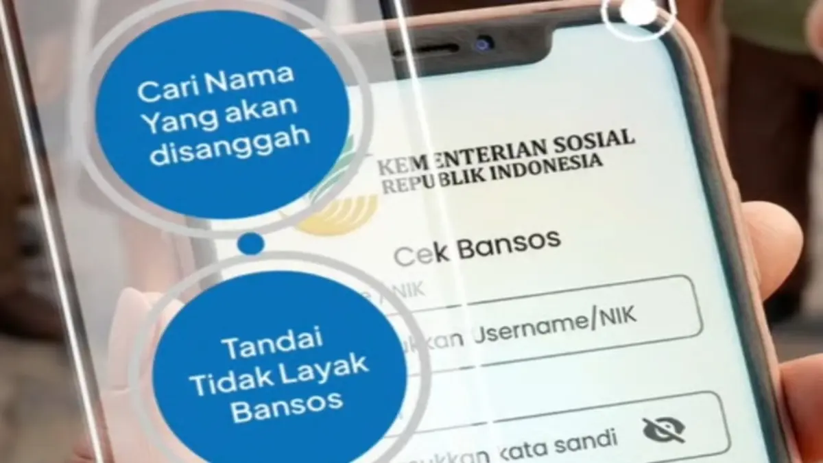 Ilustrasi mekanisme sanggah di aplikasinya Cek Bansos. (Foto: Instagram @pusdatinkesos)