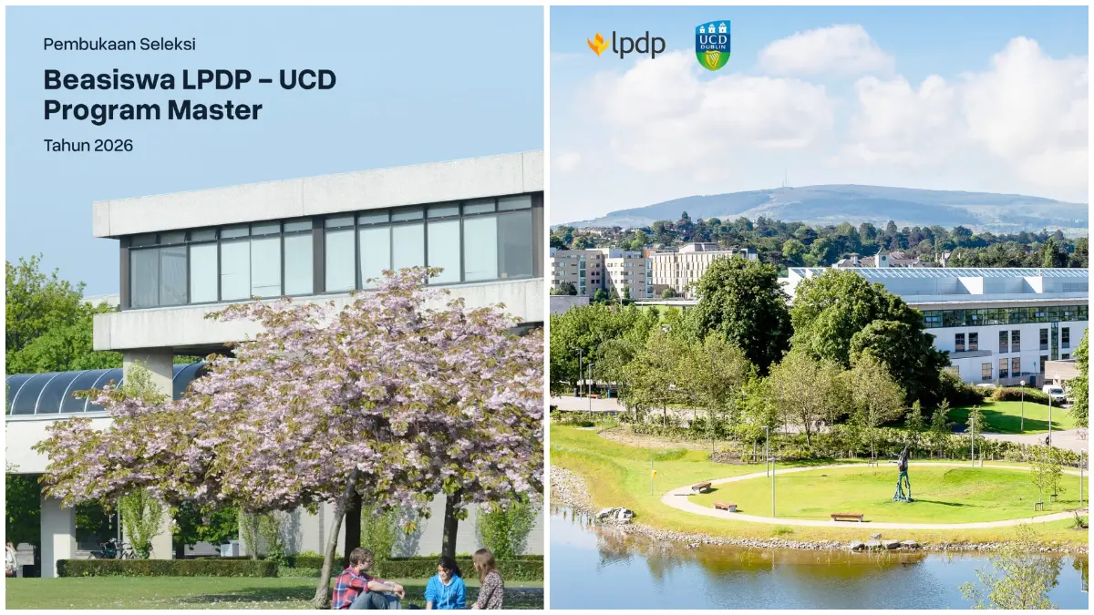 Beasiswa LPDP - UCD Tahun 2026. (Foto: Instagram @lpdp_ri)