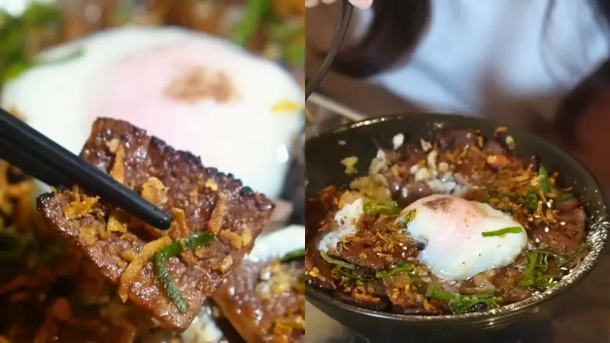 Mikudon dengan aroma "earthy" yang terkandung di dalamnya (Foto: Tangkapan Layar YouTube Ken & Grat)
