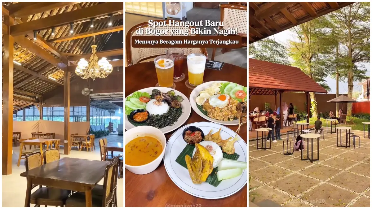 Suasana Resto Tanarasa di kawasan Summarecon Bogor. (Foto: Instagram @tanarasa.bogor)