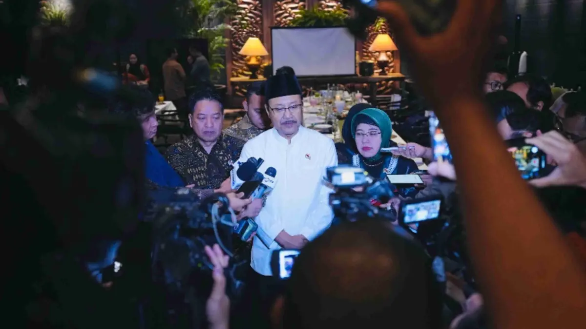 Kemensos dan BPS saat menyampaikan kebijakan terkait desil bansos 2026. (Foto: kemensos.go.id)
