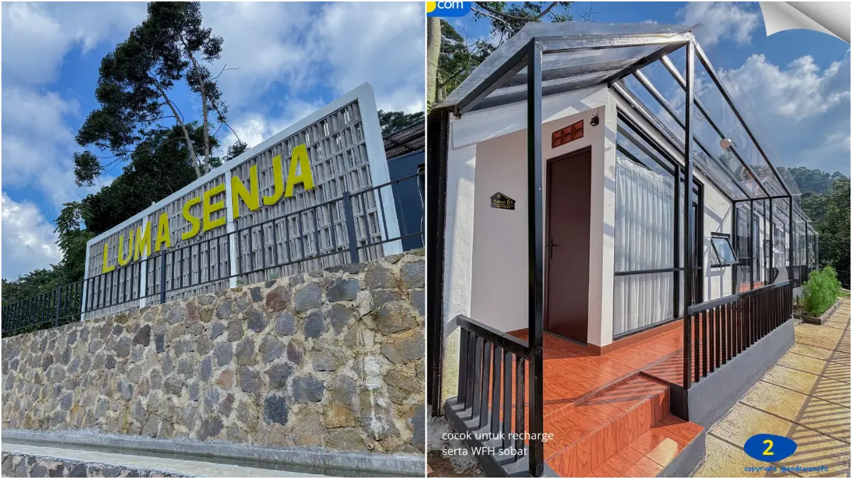 Spot penginapan di Bogor Luma Villa Senja Sukamakmur 