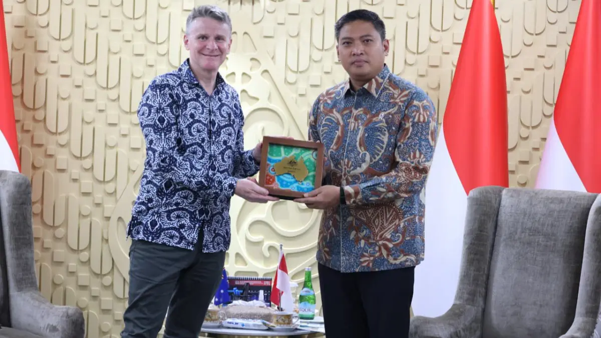 Wakil Menteri Pertanian (Wamentan) RI Sudaryono &nbsp;menerima kunjungan Duta Besar Australia untuk Indonesia. (Dok. Kementan)