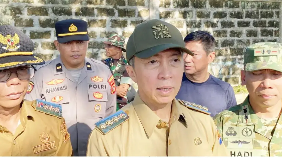 Wali Kota Bogor Dedie A Rachim saat menyampaikan keterangan. (Fauzan/Radar Bogor)