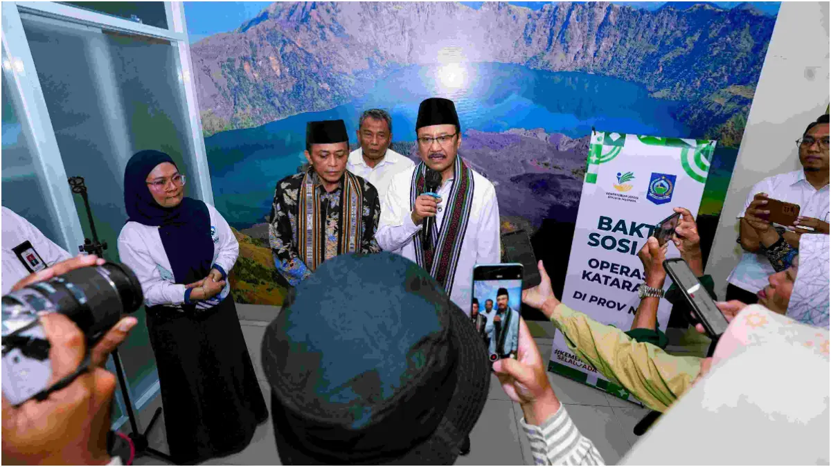 Menteri Sosial Saifullah Yusuf