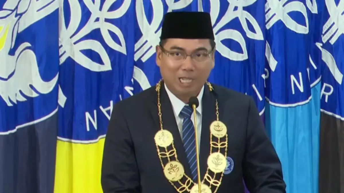 Rektor IPB University, Alim Setiawan Slamet