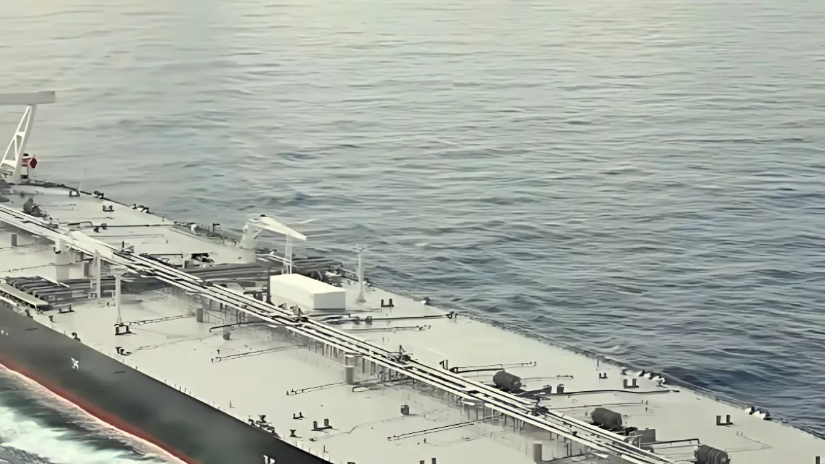 2 kapal milik Pertamina dilaporkan masih tertahan di kawasan Selat Hormuz.