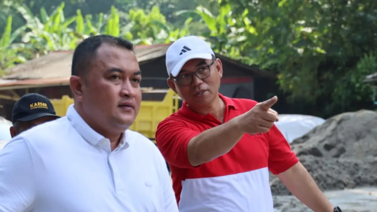 Bupati Bogor melanjutkan penataan wilayah di sejumlah lokasi di Kabupaten Bogor salah satunya Parung. (Dok. Diskominfo Kabupaten Bogor)