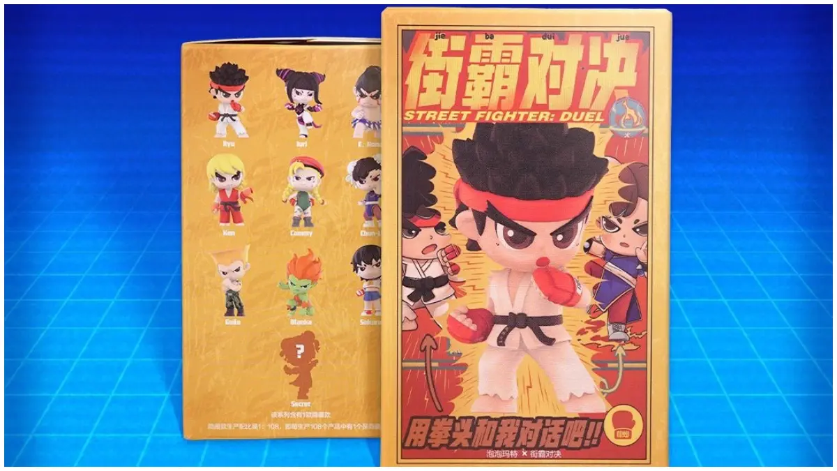 Poster giveaway Blind Box Street Fighter yang diselenggarakan oleh Cinema XXI melalui media sosial Instagram. (Foto: Instagram @cinema.21)