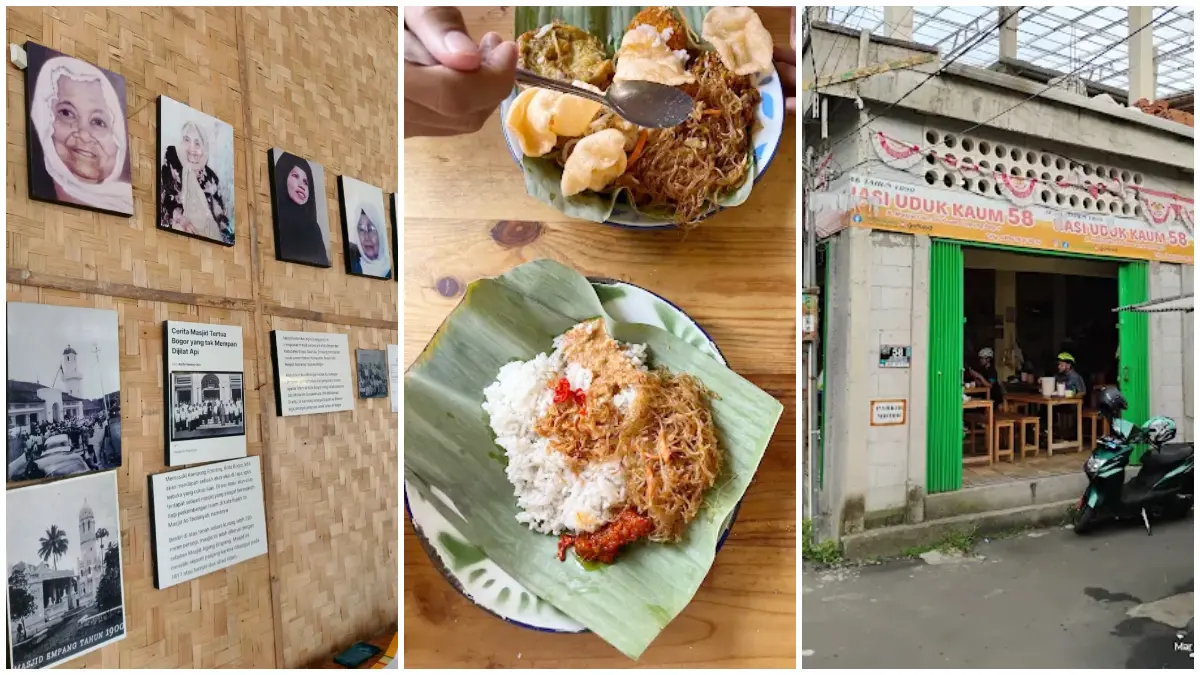 Potret suasana di Nasi Uduk Kaum 58. (Foto: Dokumentasi pribadi)