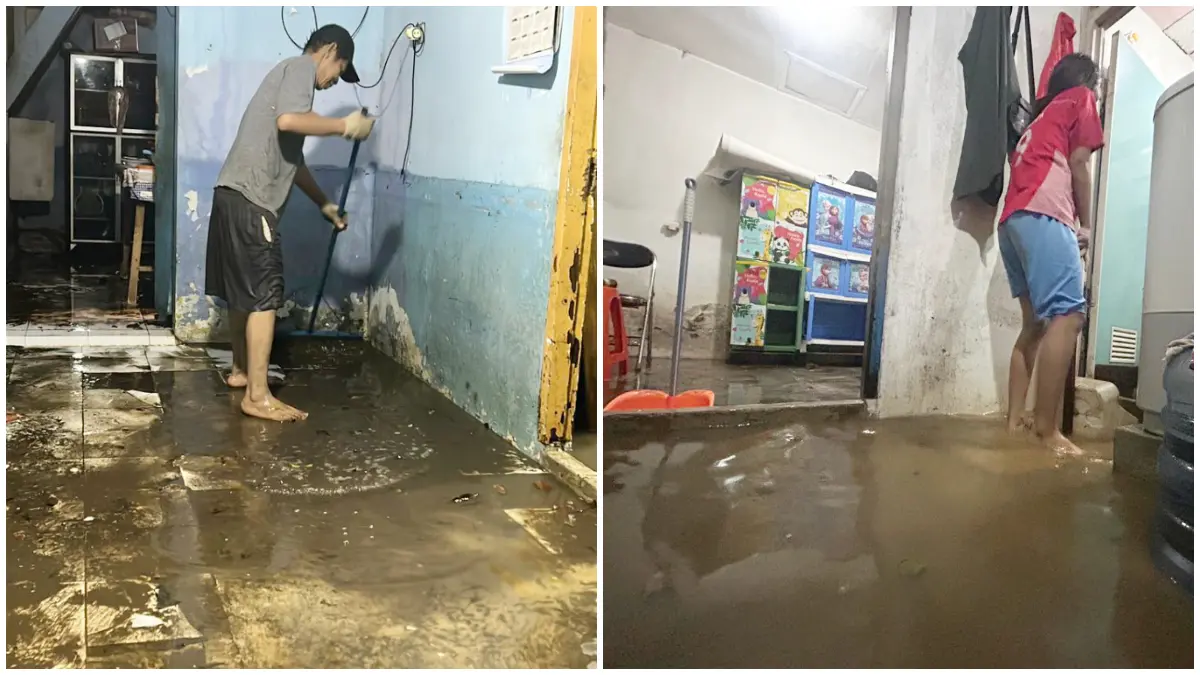 Ilustrasi banjir yang merendam rumah warga di Kelurahan Tegallega, Kota Bogor. (Foto : Fauzan/Radar Bogor)