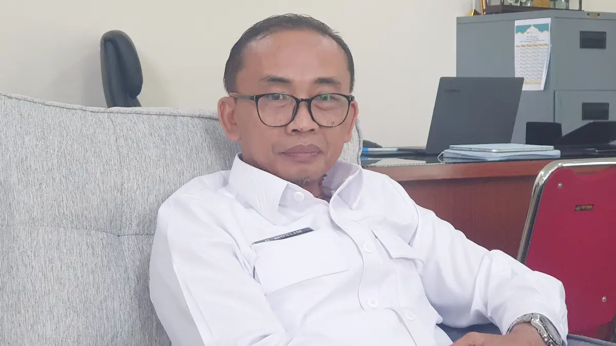 Kepala  Kementrian Haji dan Umrah (KemenHaj) Kabupaten Bogor, H Muslimin. (Billy/Radar Bogor)