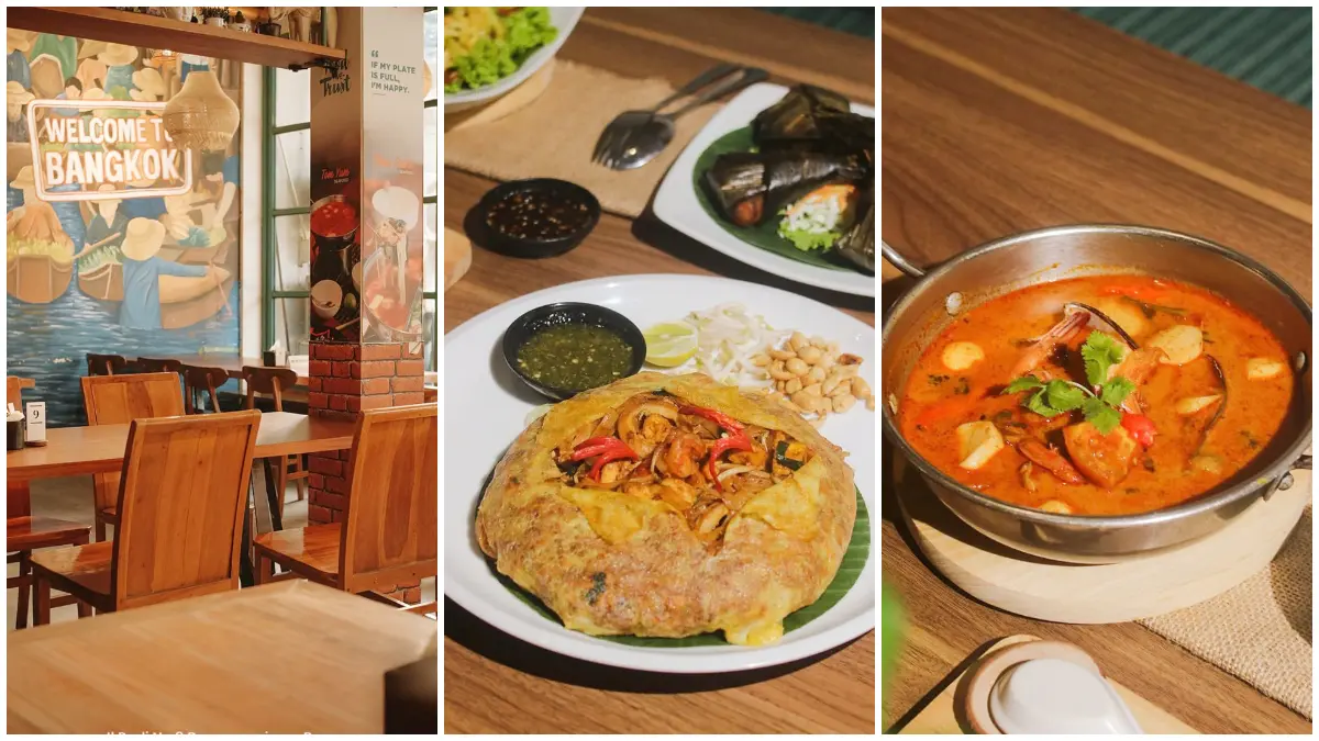 Beragam hidangan khas Thailand di My Thai Kitchen, Bogor. (Foto: Instagram @mythaikitchen.bogor)