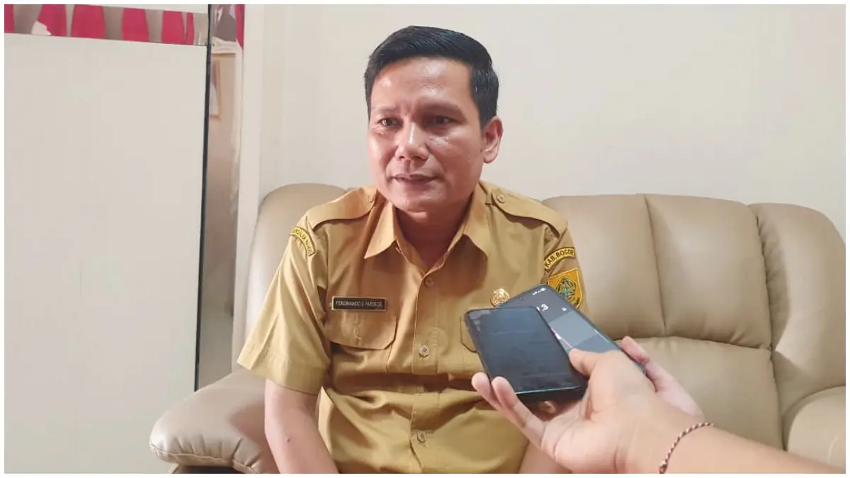 Kepala Bakesbangpol Kabupaten Bogor, Ferdinando Selmi Pardede saat menyampaikan soal rencana Jambore Ormas. (Foto : Billy/Radar Bogor)