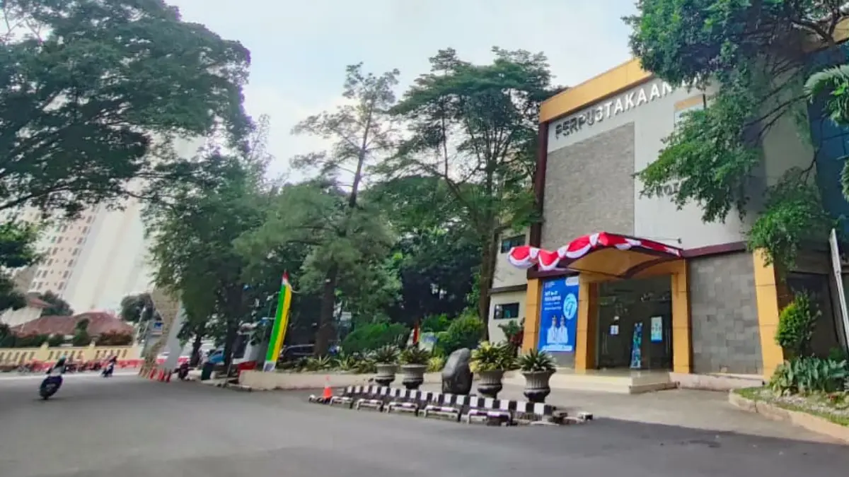 Suasana Balai Kota Depok yang rencananya digunakan sebagai lokasi keberangkatan calon jemaah haji. (Fajar/ Radar Bogor)
