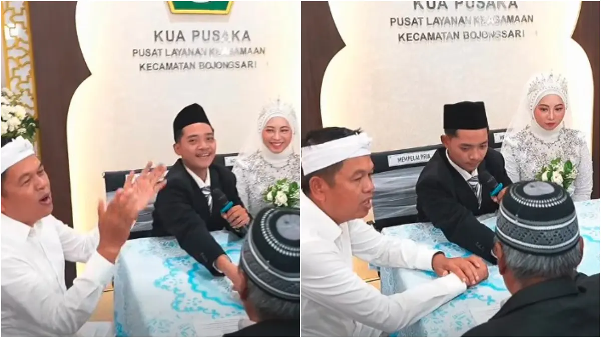 Gubernur Jawa Barat Dedi Mulyadi jadi saksi nikah di KUA Bojongsari
