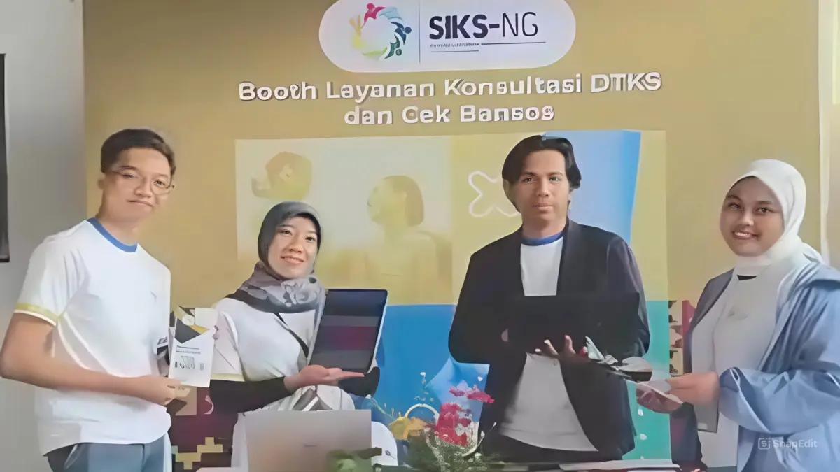 Ilustrasi daftar nama penerima bansos di sistem SIKS-NG. (Foto: Instagram @pusdatinkesos)