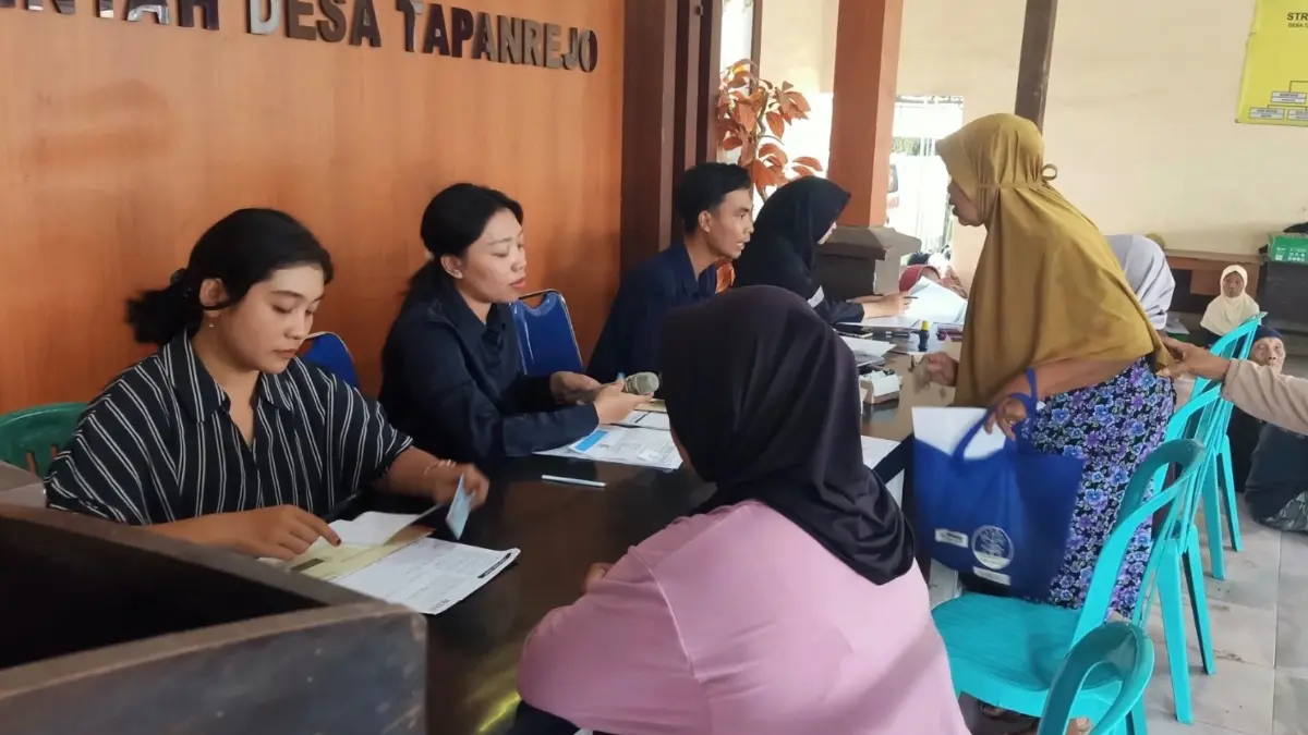  Ilustrasi Penyaluran Bansos PKH dan BPNT. (Foto: Instagram @desatapanrejo)