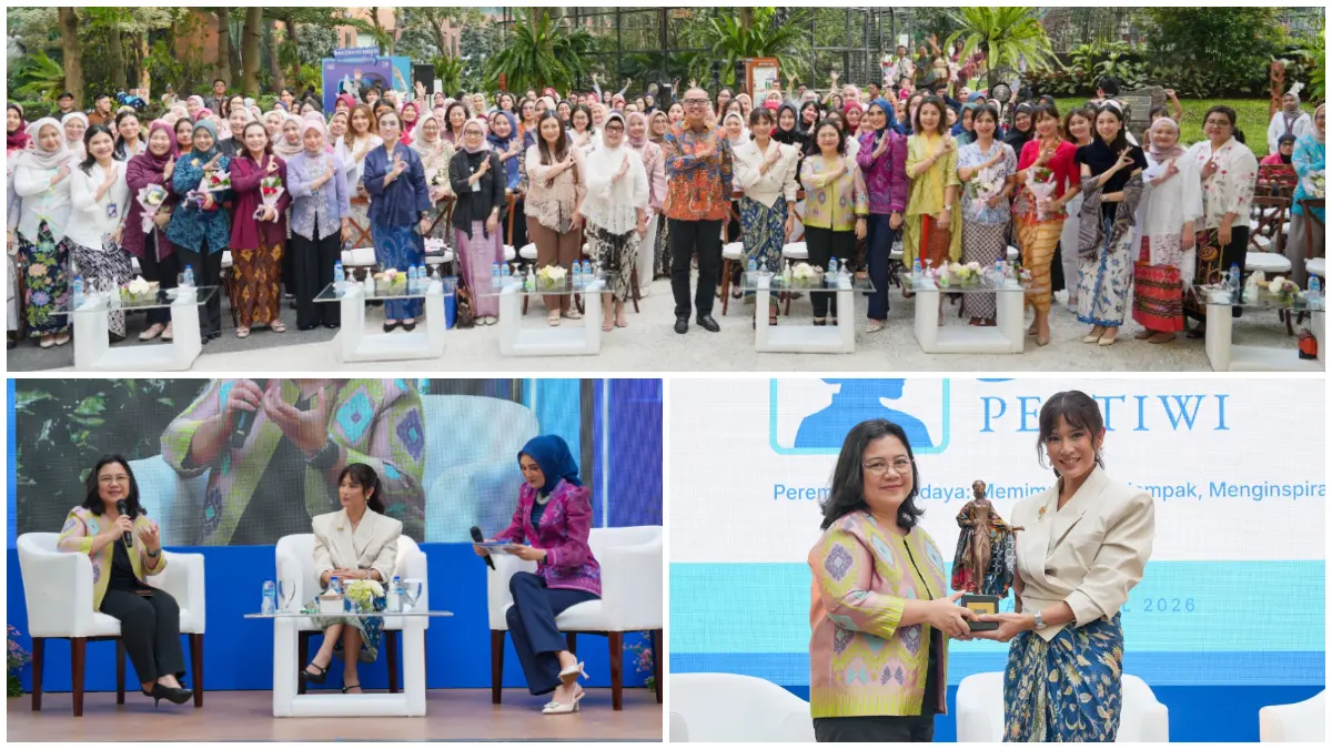 Kegiatan Srikandi Pertiwi: Perempuan Berdaya, Memimpin, Berdampak, Menginspirasi di Kantor Pusat BRI, Selasa 21 April 2026.