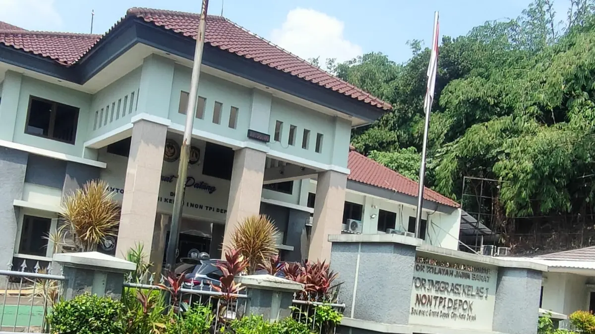 Suasana Kantor Imigrasi Depok, Rabu 22 April 2026. Foto: Fajar/ Radar Bogor