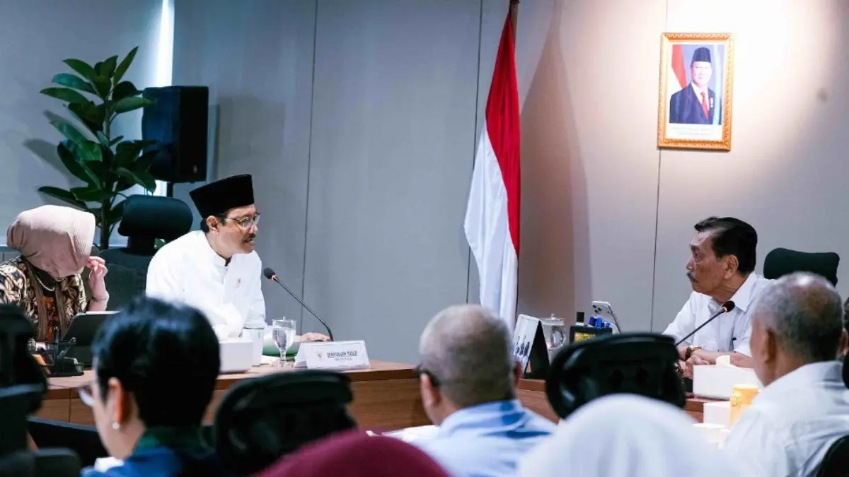 Kemensos Rapat mengenai percepatan digitalisasi bansos. (Foto: kemensos.go.id)