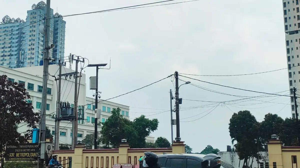 Kondisi terkini Mapolres Metro Depok mulai rata dengan tanah dan akan mulai dibangun gedung baru. (Fajar/Radar Bogor)