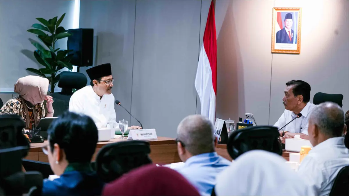 Menteri Sosial Saifullah Yusuf dalam rangka digitalisasi bansos