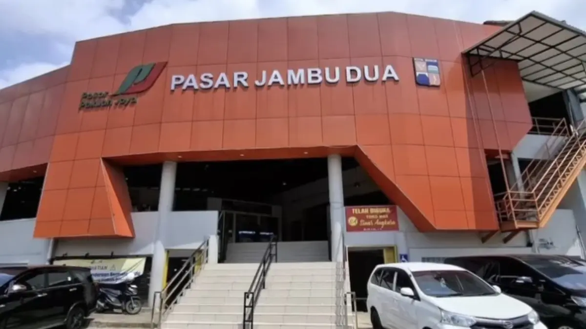 Pasar Jambu Dua Kota Bogor mulai dilirik PKL. Foto: Instagram