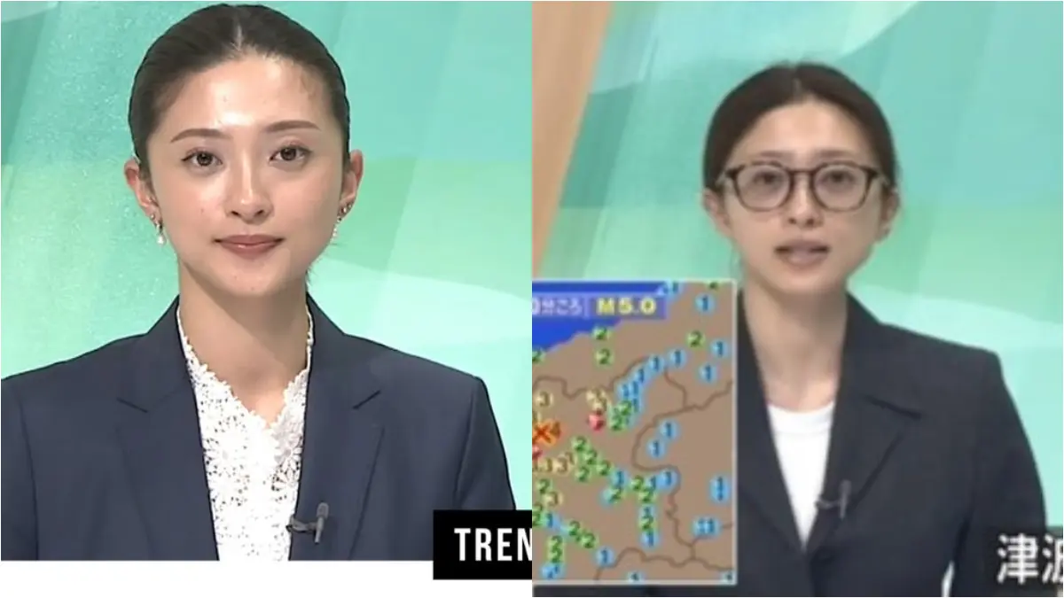 Potret Penyiar Berita asal Jepang Inai Sayaka