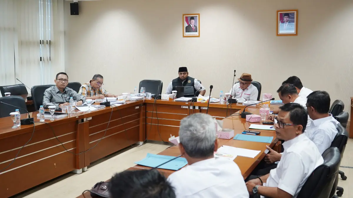 Rapat DPRD Kota Bogor tentang Laporan Keterangan Pertanggungjawaban (LKPJ) 2025 bersama para camat. Foto: Humas DPRD for Radar Bogor