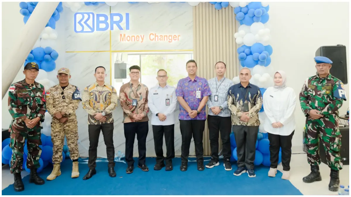 Peresmian Unit Kerja Money Changer di PLBN Motaain, Nusa Tenggara Timur (NTT)