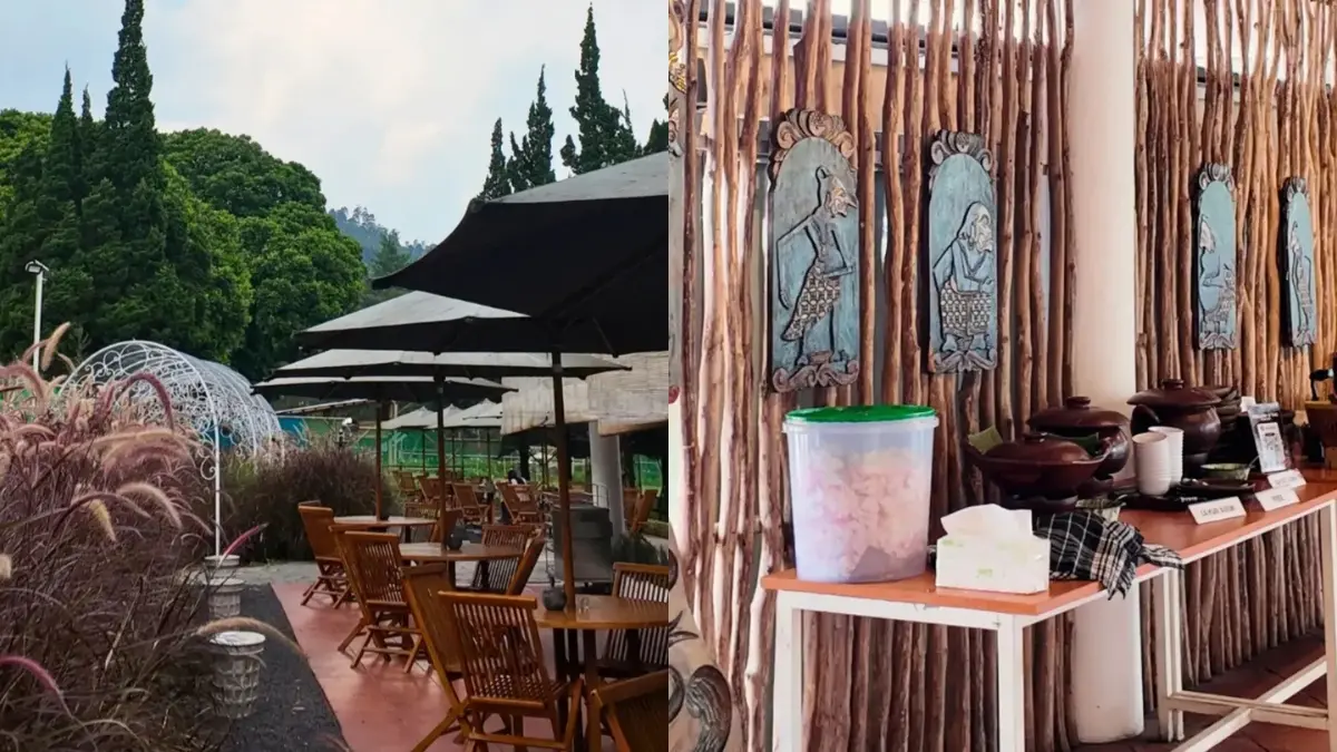 Rumah Makan Ayam Kampung Cemara Lembang Bandung. (Foto: Instagram @ayamkampungcemara)