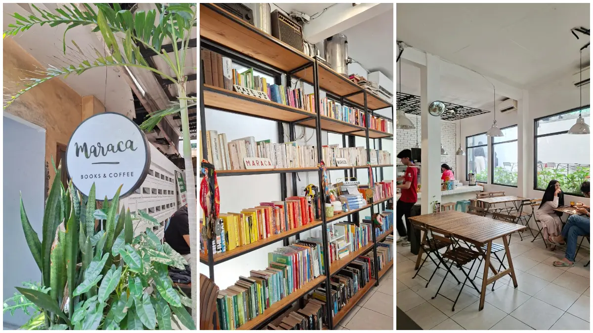 Suasana Maraca Coffee di Jl Jalak Harupat Kota Bogor. (Foto : Dian)