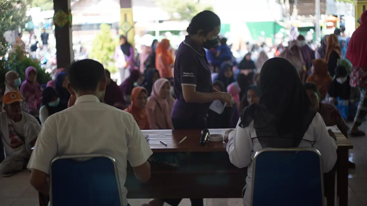 Ilustrasi penyaluran bansos PKH BPNT. Foto: Laman Kalurahan Mulyodadi 