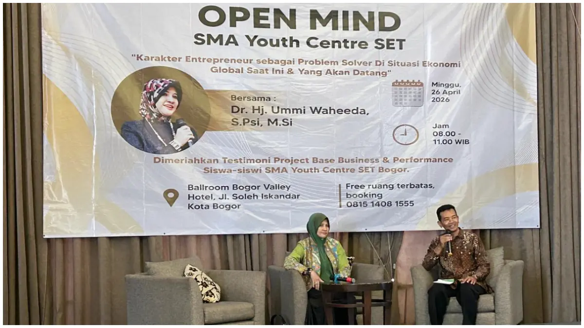 Kegiatan Open Mind SMA Youth Centre Tohaga Bogor. (Foto : Fauzan/Radar Bogor)