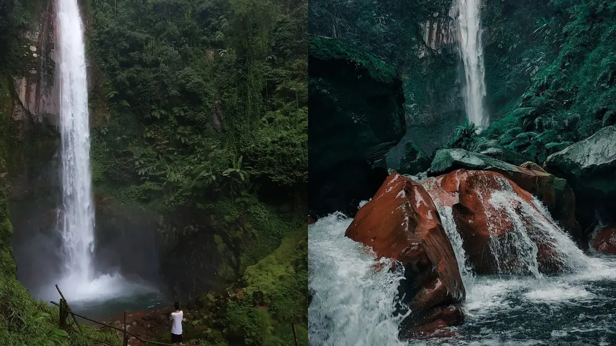Destinasi wisata alam Curug Seribu Bogor