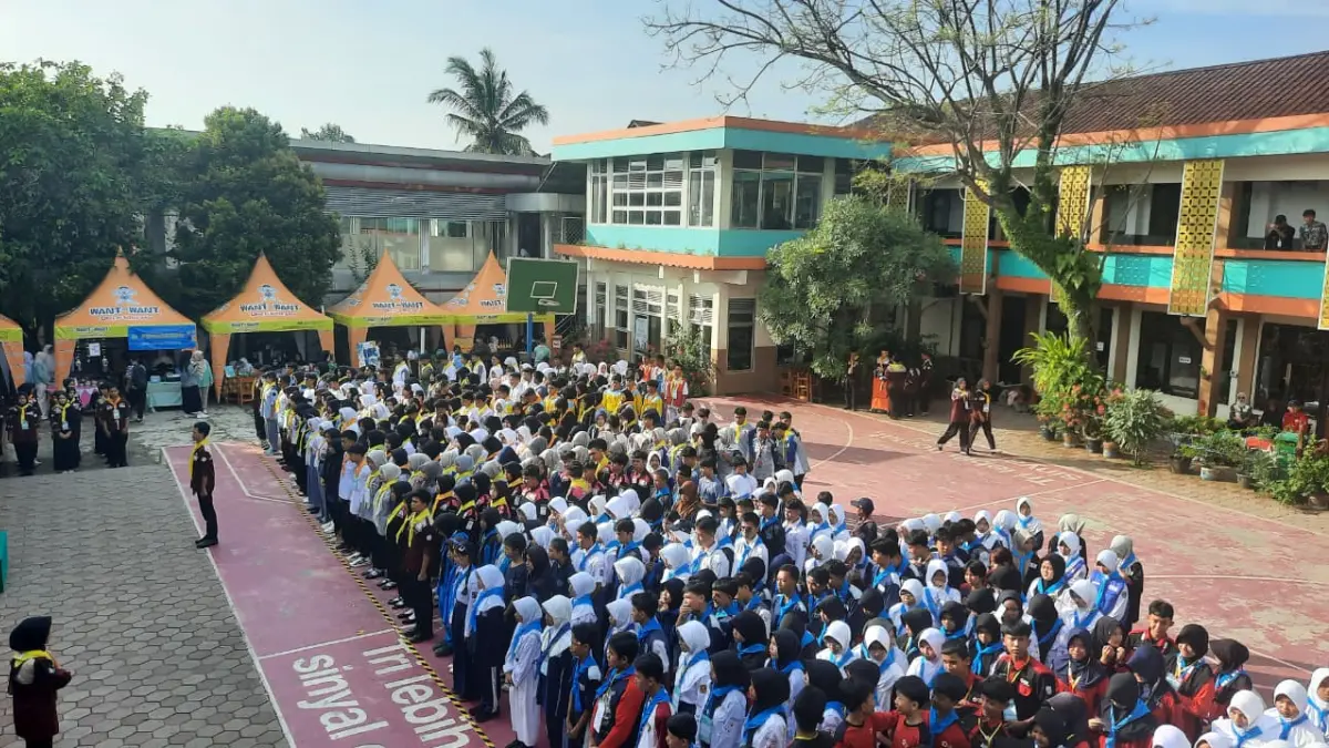 GELORAMAWITA diselenggarakan SMK Pelita Ciampea bersama PMI Kabupaten Bogor.