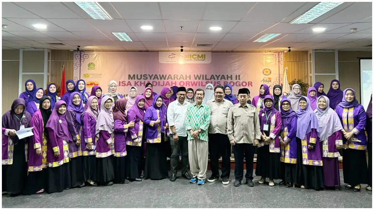 Pelaksanaan Muswil Alisa Khadijah Orwilsus Bogor. (Foto ; Fauzan/Radar Bogor)