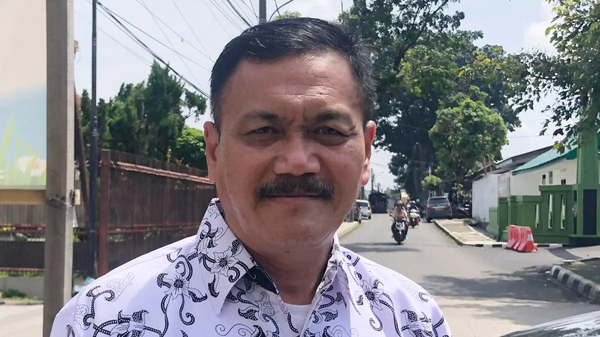 Inspektur Daerah Kota Bogor Irwan Riyanto saat menyampaikan keterangan. (Fauzan/Radar Bogor)