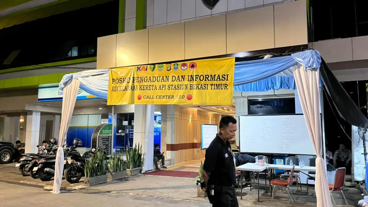 Suasana RSUD Bekasi, salah satu rumah sakit yang menangani korban kecelakaan kereta di Stasiun Bekasi Timur. (Dzikry/Radar Bogor)