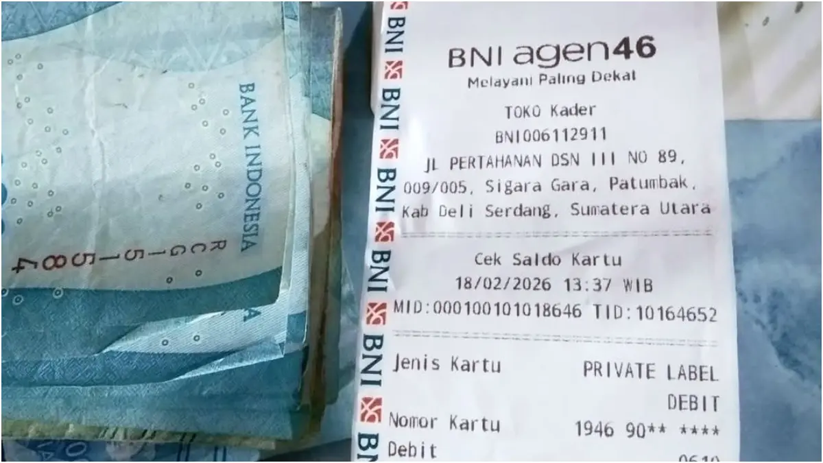 Ilustrasi cek rekening bansos (instagram)