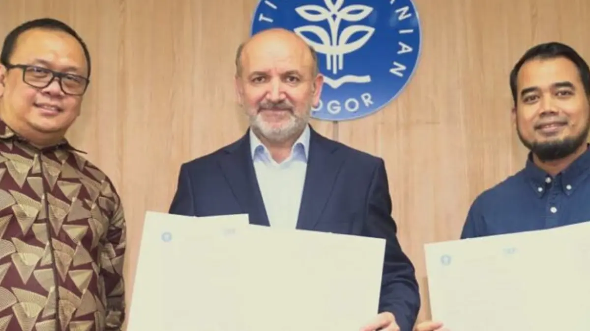IPB University menandatangani LoI bersama IIIEF, Turkiye.