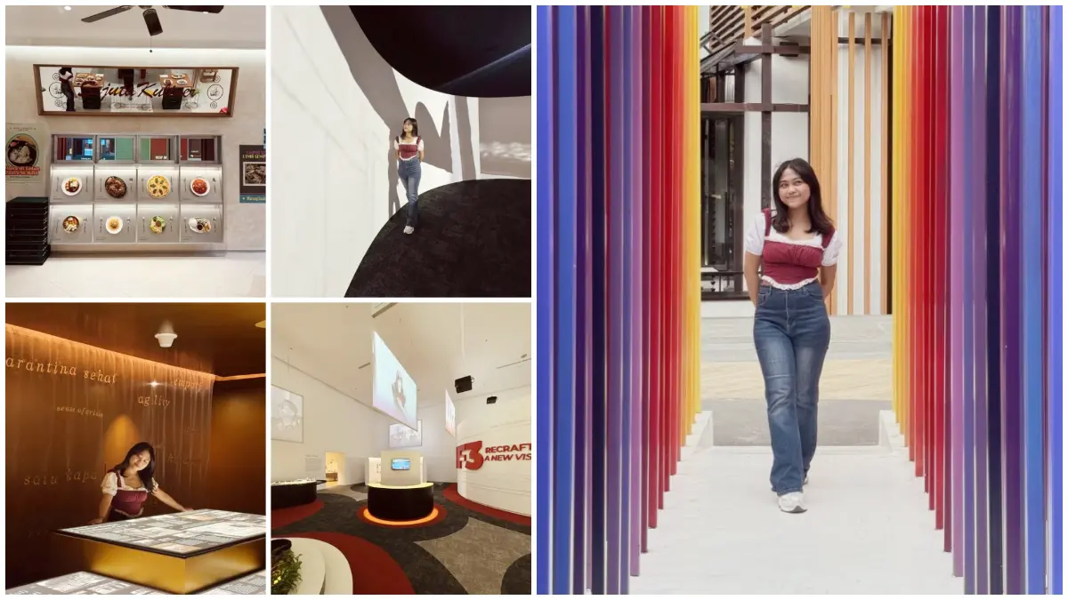 Nuansa Museum Interaktif Summarecon yang aesthetic. (Foto : Instagram @jktdiemplease)