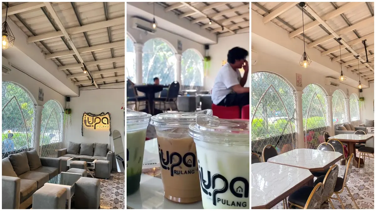 Suasana Lupa Pulang Cafe dengan area nyaman untuk nongkrong di Bogor. (Foto : Instagram @lupapulang_bogor)